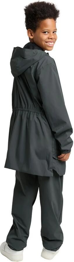 Jack Wolfskin Teen Parka Youth Waterdichte jas tieners 128 slate green slate green - Foto 6