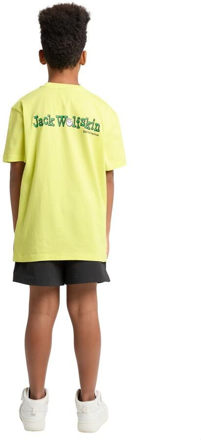 Jack Wolfskin Teen Shorts Korte broek tieners 164 granite black granite black - Foto 2