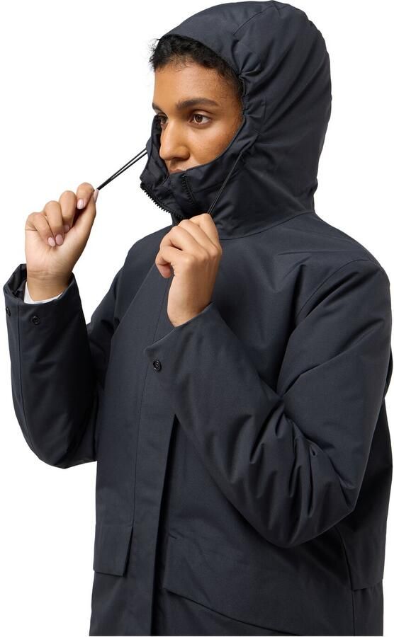 Jack Wolfskin Tempelhof Coat Women Waterdichte winterjas Dames XXL phantom - Foto 14