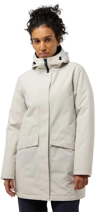 Jack Wolfskin Tempelhof Coat Women Waterdichte winterjas Dames XXL seal - Foto 15