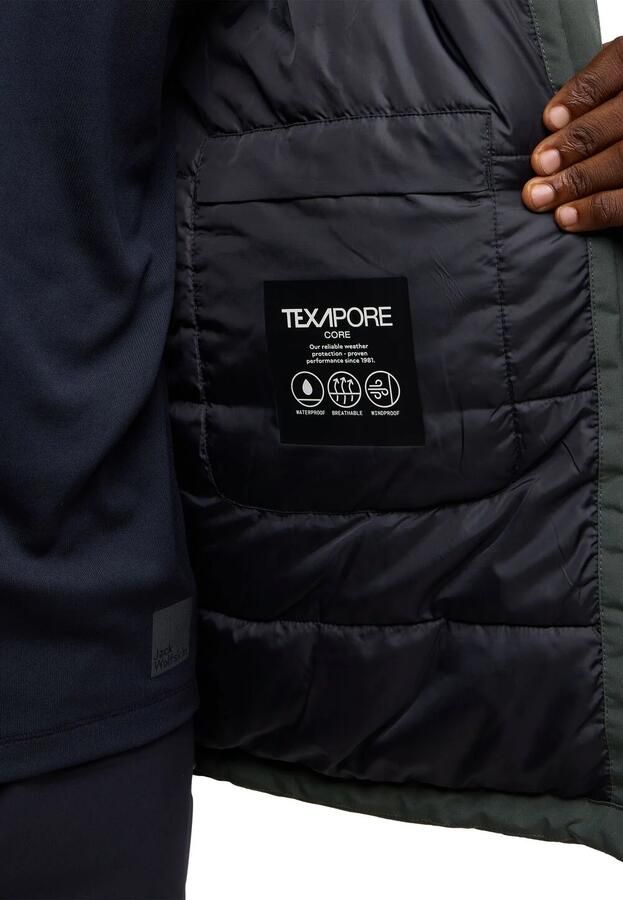 Jack Wolfskin Tempeltor Jacket Men Regenjack Heren XXXL slate green slate green - Foto 13