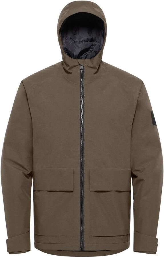 Jack Wolfskin Tempeltor Jacket Men Regenjack Heren XXXL cold coffee cold coffee - Foto 5