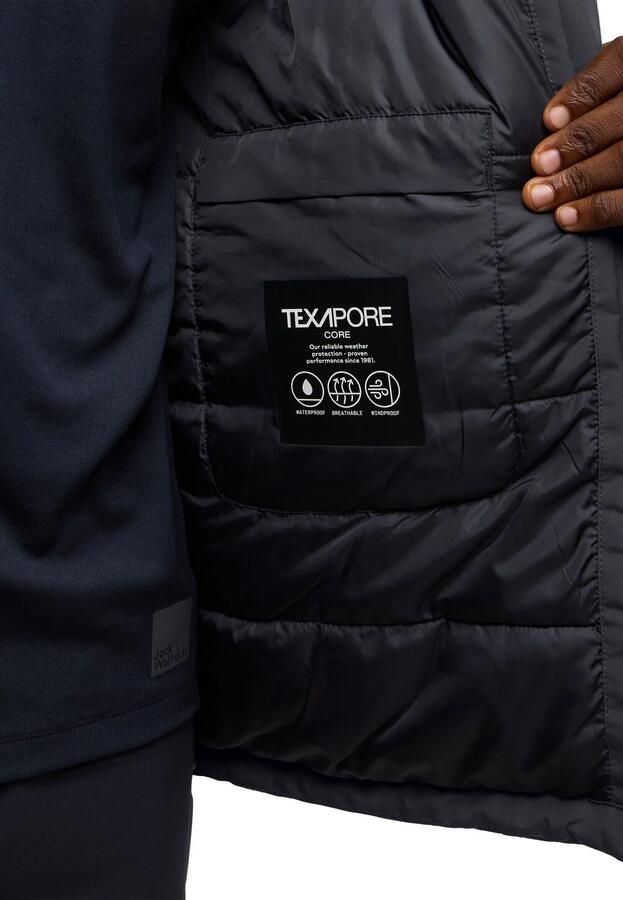 Jack Wolfskin Tempeltor Jacket Men Regenjack Heren XXXL phantom - Foto 4