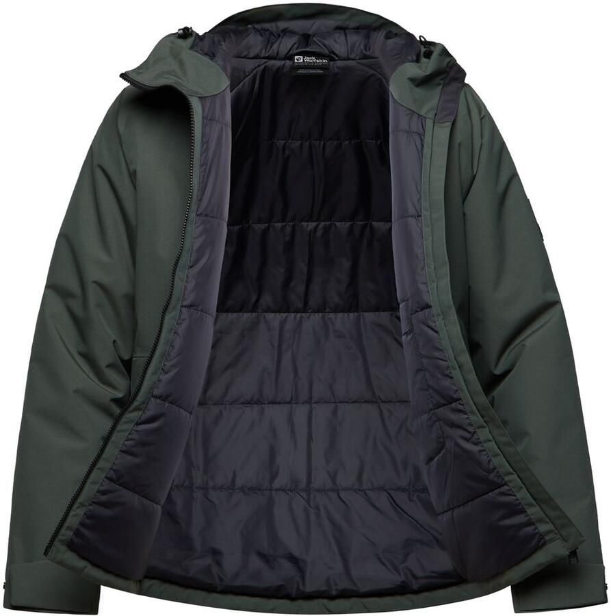 Jack Wolfskin Tempeltor Jacket Men Regenjack Heren XXXL slate green slate green