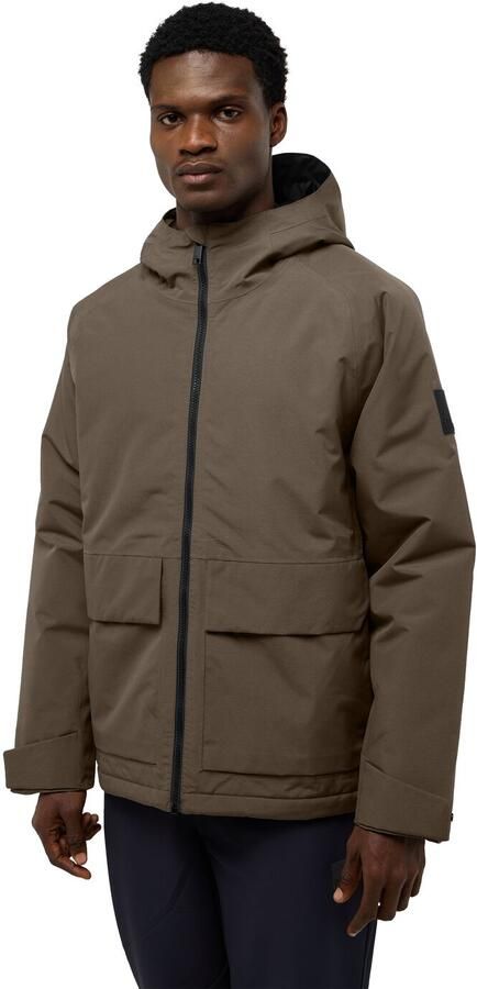 Jack Wolfskin Tempeltor Jacket Men Regenjack Heren XXXL cold coffee cold coffee - Foto 7