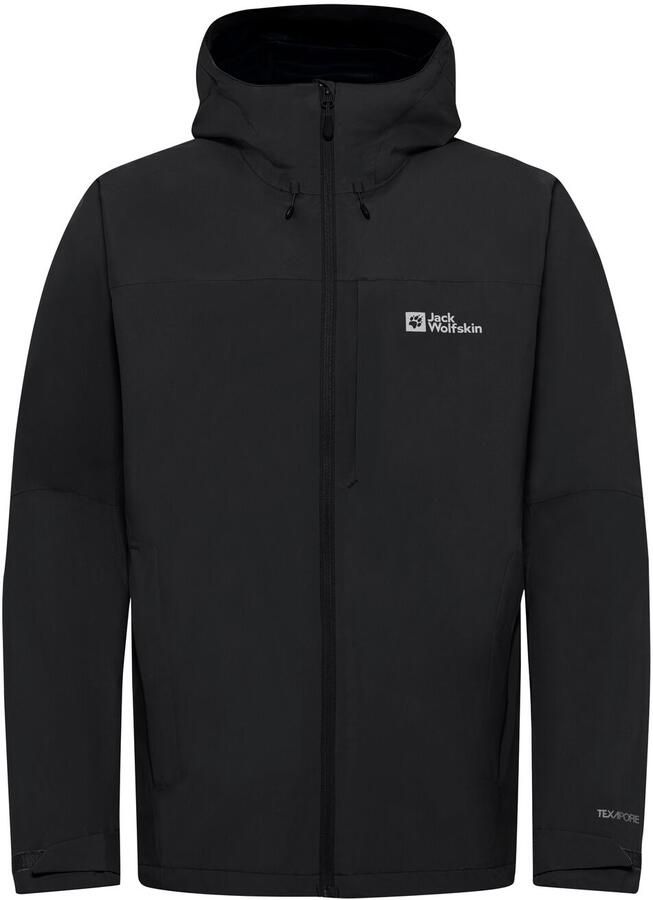 Jack Wolfskin Tempest 2L Jacket Men Regenjack Heren XXXL black - Foto 2