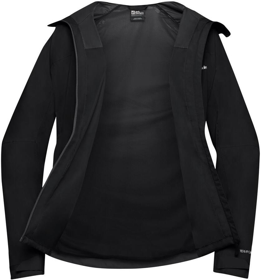 Jack Wolfskin Tempest 2L Jacket Men Regenjack Heren XXXL black