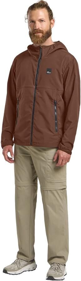 Jack Wolfskin Terracade Jacket Men Windjack Heren XXL dark rust Dark Rust - Foto 9