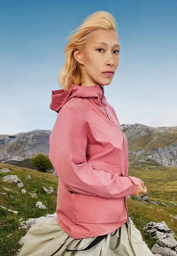 Jack Wolfskin Terracade Jacket Women Windjack Dames 2XL mineral red mineral red - Foto 5