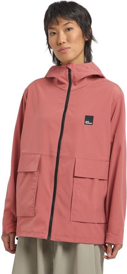 Jack Wolfskin Terracade Jacket Women Windjack Dames 2XL mineral red mineral red - Foto 8