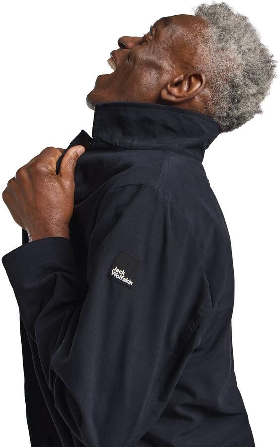 Jack Wolfskin Outdooroverhemd TERRACADE OVERSHIRT M Outdoorjas mix van overhemd en jas - Foto 5