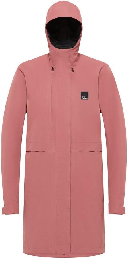 Jack Wolfskin Terraview 2l  Coat w Regenjas Dames XXL mineral red mineral red - Foto 5