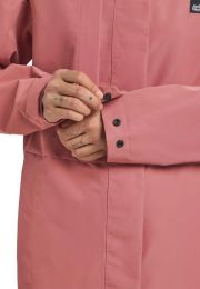 Jack Wolfskin Terraview 2l Coat w Regenjas Dames XXL mineral red mineral red - Thumbnail 2