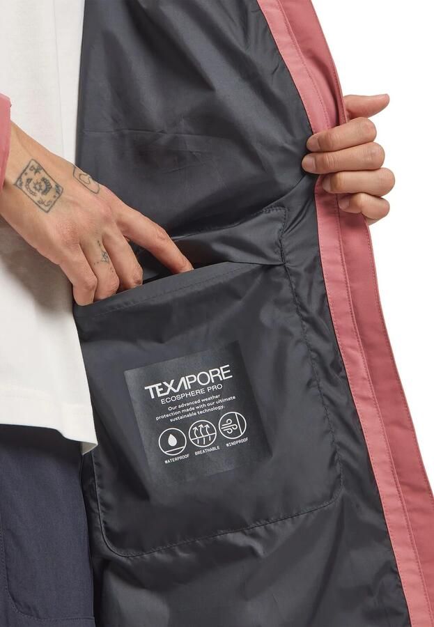 Jack Wolfskin Terraview 2l  Coat w Regenjas Dames XXL mineral red mineral red - Foto 3