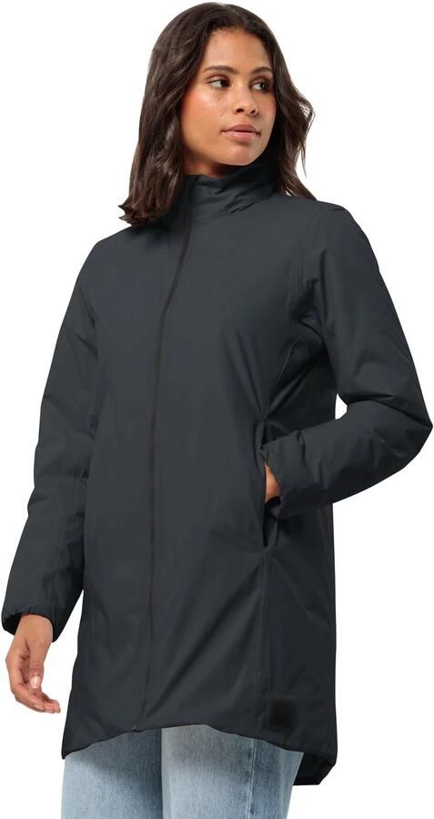 Jack Wolfskin Textor Coat Women Waterdichte jas Dames XXL phantom - Foto 7