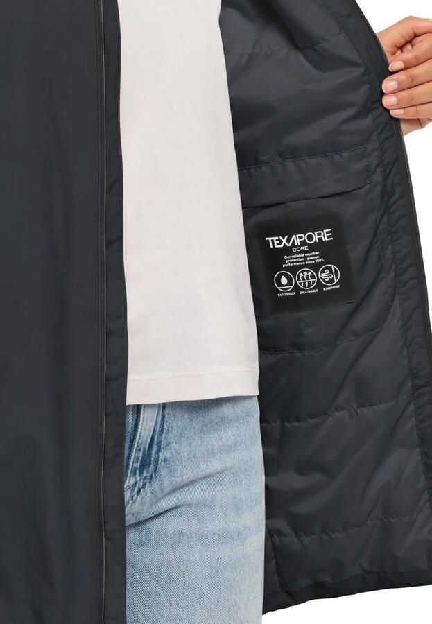 Jack Wolfskin Textor Coat Women Waterdichte jas Dames XXL phantom - Foto 4