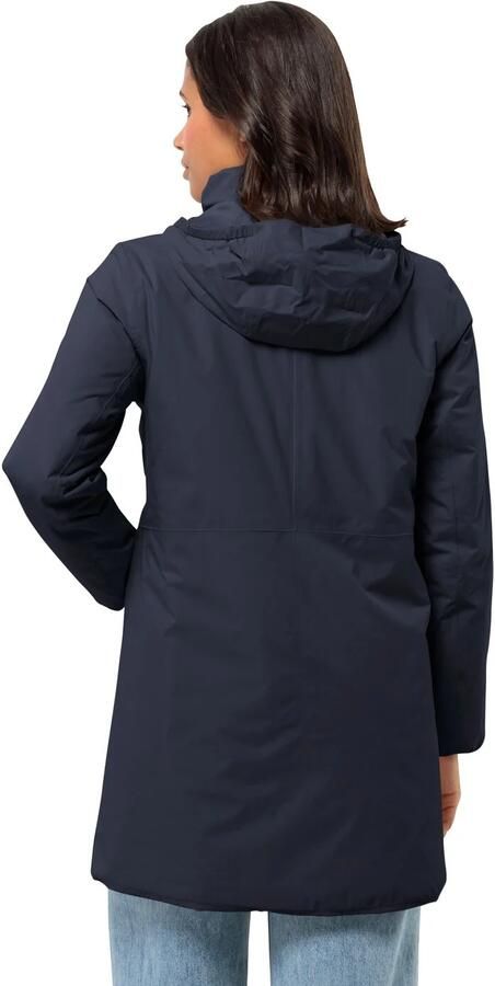 Jack Wolfskin Textor Coat Women Waterdichte jas Dames XXL blue night blue - Foto 6