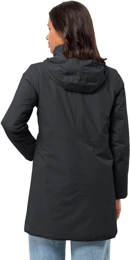 Jack Wolfskin Textor Coat Women Waterdichte jas Dames XXL phantom - Foto 6