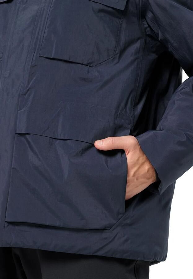Jack Wolfskin Textor Utility Jacket Men Waterdicht winterjack Heren XXXL blue night blue - Foto 4