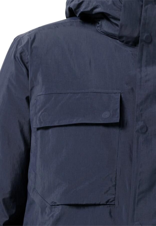 Jack Wolfskin Textor Utility Jacket Men Waterdicht winterjack Heren XXXL blue night blue - Foto 5