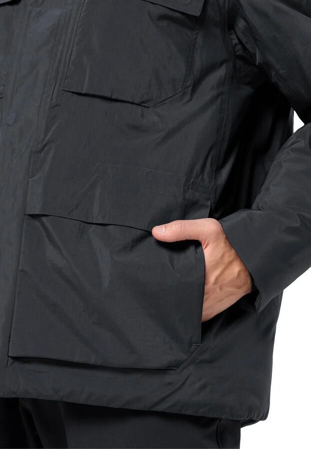 Jack Wolfskin Textor Utility Jacket Men Waterdicht winterjack Heren XXXL phantom - Foto 4