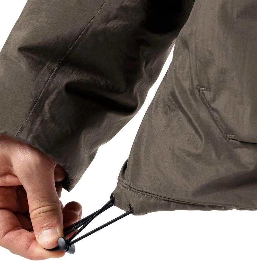 Jack Wolfskin Textor Utility Jacket Men Waterdicht winterjack Heren XXXL cold coffee cold coffee