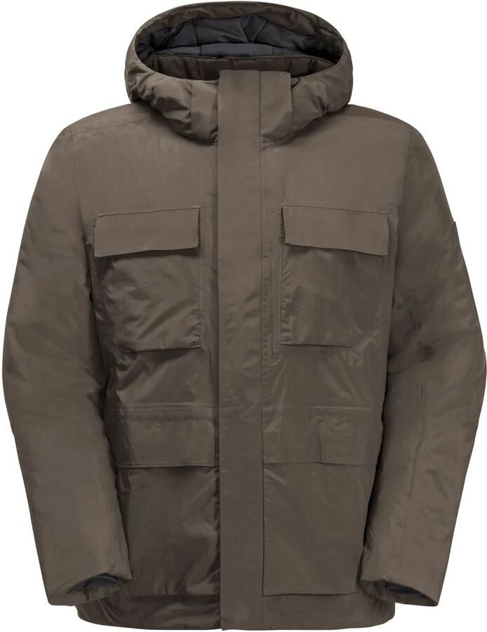 Jack Wolfskin Textor Utility Jacket Men Waterdicht winterjack Heren XXXL cold coffee cold coffee - Foto 2
