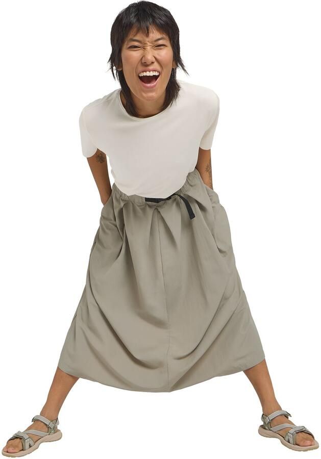 Jack Wolfskin Tihama Skirt Women Maxirok dames XXL stone - Foto 4