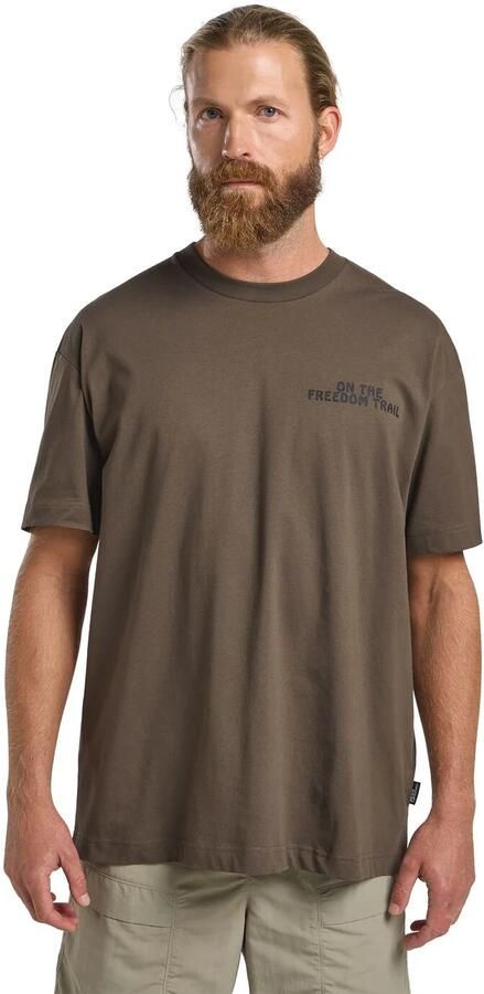 Jack Wolfskin Trailblazer T-Shirt Men T-shirt van biologisch katoen XXL trail cold coffee TRAIL cold coffee - Foto 7