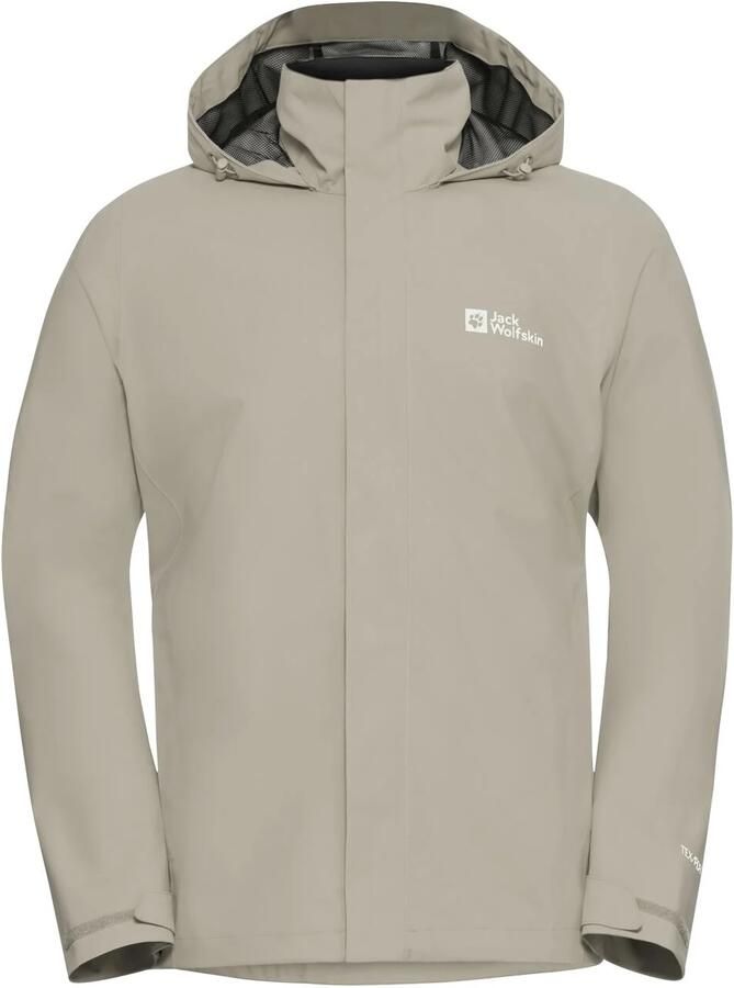 Jack Wolfskin Functioneel jack TRAILTIME 2L JKT M Waterafstotend windafstotend ademend overgangsjas