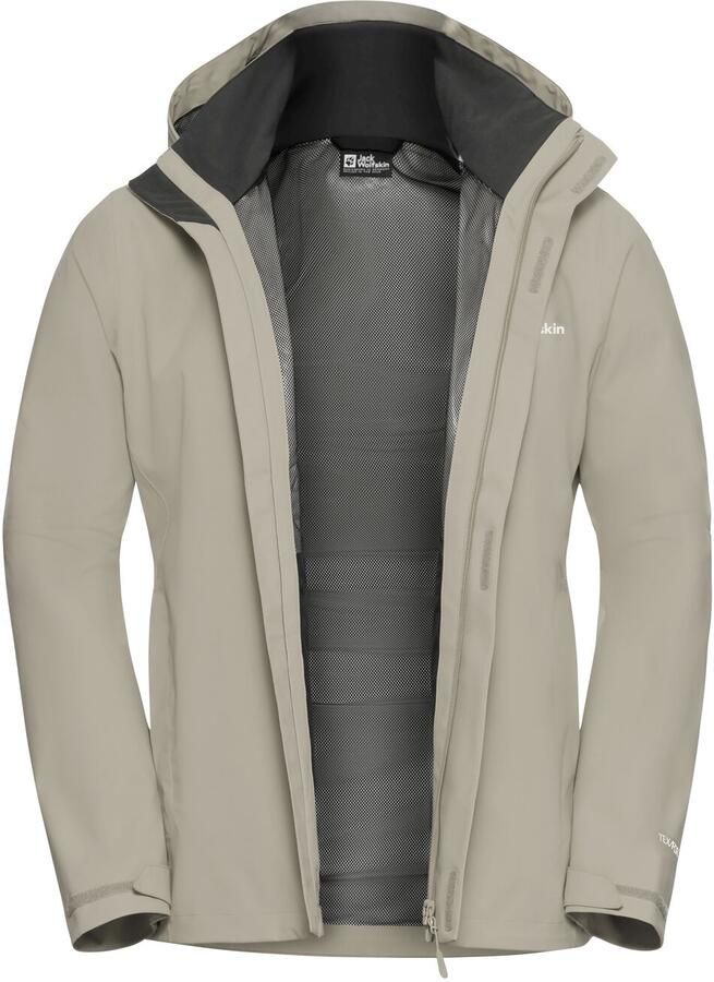 Jack Wolfskin Functioneel jack TRAILTIME 2L JKT M Waterafstotend windafstotend ademend overgangsjas - Foto 3