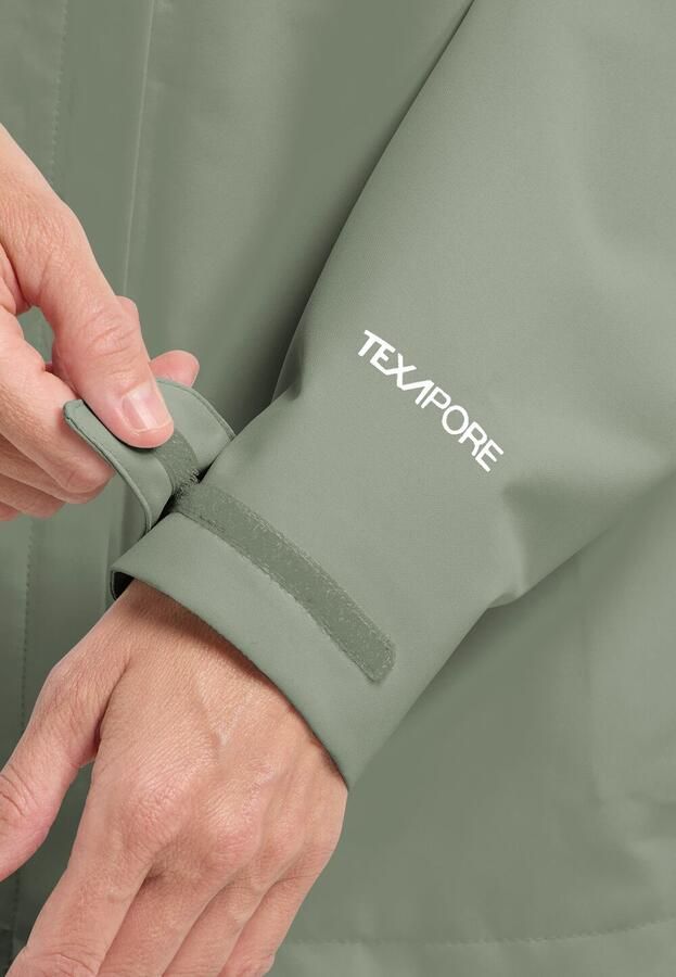 Jack Wolfskin Regenjack TRAILTIME 2L JKT W Waterafstotend winddicht ademend overgangsjas - Foto 7