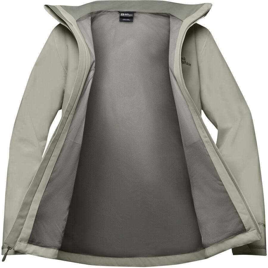 Jack Wolfskin Regenjack TRAILTIME 2L JKT W Waterafstotend winddicht ademend overgangsjas - Foto 3