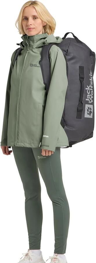 Jack Wolfskin Regenjack TRAILTIME 2L JKT W Waterafstotend winddicht ademend overgangsjas - Foto 13