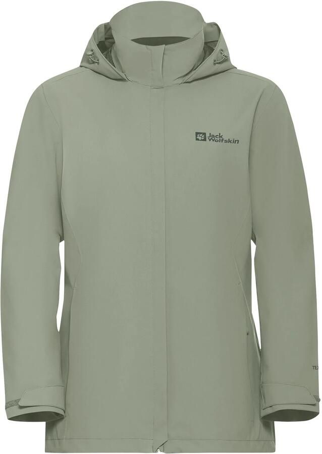 Jack Wolfskin Regenjack TRAILTIME 2L JKT W Waterafstotend winddicht ademend overgangsjas - Foto 7