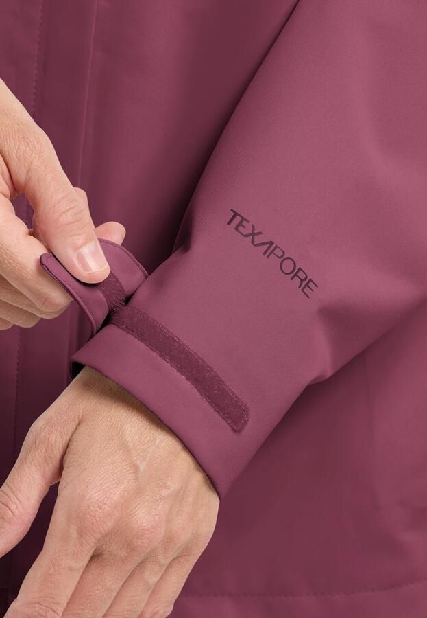 Jack Wolfskin Regenjack TRAILTIME 2L JKT W Waterafstotend winddicht ademend overgangsjas - Foto 8