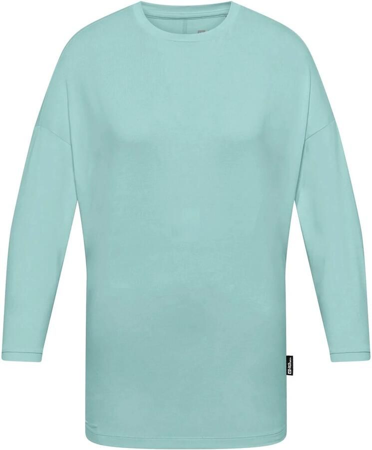 Jack Wolfskin Travel 3 4 T-Shirt Women T-shirt met 3 4 mouwen met zonnebescherming dames XXL soft jade heather soft jade heather