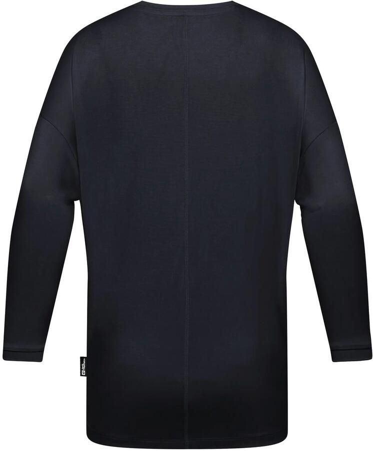 Jack Wolfskin Travel 3 4 T-Shirt Women T-shirt met 3 4 mouwen met zonnebescherming dames XXL dark navy heather dark navy heather