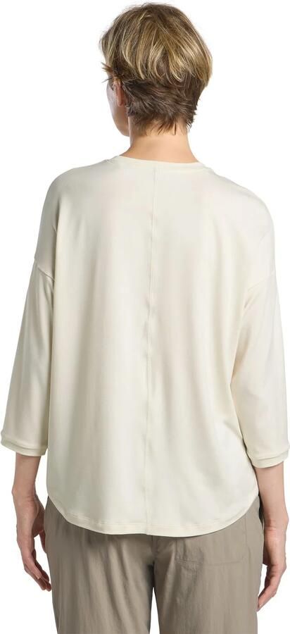 Jack Wolfskin Travel 3 4 T-Shirt Women T-shirt met 3 4 mouwen met zonnebescherming dames XXL cotton white heather cotton white heather - Foto 5