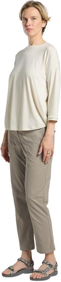 Jack Wolfskin Travel 3 4 T-Shirt Women T-shirt met 3 4 mouwen met zonnebescherming dames XXL cotton white heather cotton white heather - Foto 6