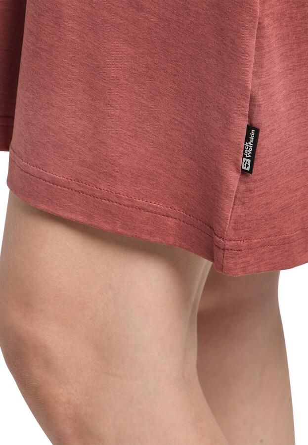 Jack Wolfskin Travel Dress Zomerjurk Dames 2XL mineral red heather mineral red heather - Foto 5