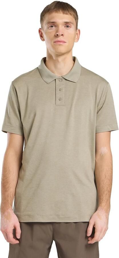 Jack Wolfskin Travel Polo Men Poloshirt met zonnebescherming Heren XL stone heather stone heather