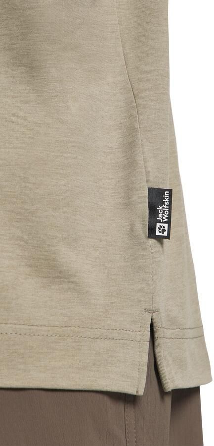 Jack Wolfskin Travel Polo Men Poloshirt met zonnebescherming Heren XL stone heather stone heather - Foto 7