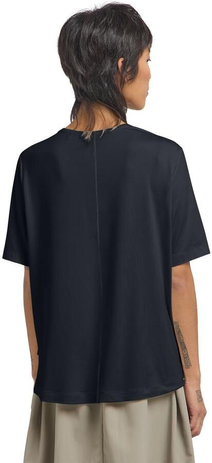 Jack Wolfskin Travel T-Shirt Women Functioneel shirt met zonnebescherming Dames XL dark navy heather dark navy heather - Foto 4