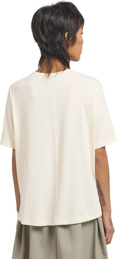 Jack Wolfskin Travel T-Shirt Women Functioneel shirt met zonnebescherming Dames XL cotton white heather cotton white heather - Foto 5