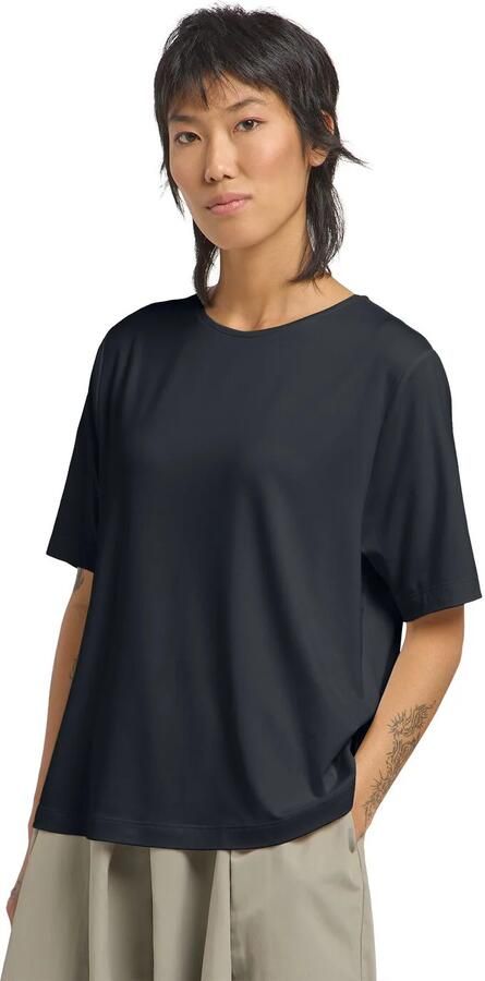 Jack Wolfskin Travel T-Shirt Women Functioneel shirt met zonnebescherming Dames XL dark navy heather dark navy heather - Foto 7