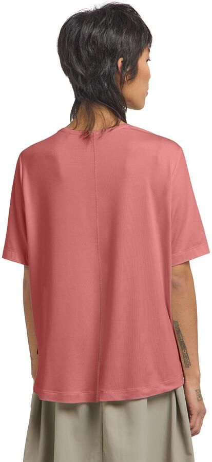 Jack Wolfskin Travel T-Shirt Women Functioneel shirt met zonnebescherming Dames XXL mineral red heather mineral red heather - Foto 3