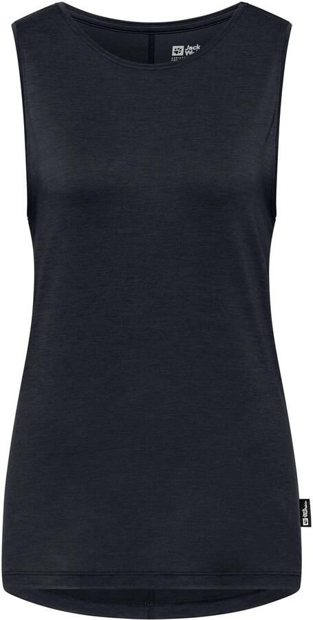 Jack Wolfskin Travel Top Women Functioneel topje Dames XXL dark navy heather dark navy heather - Foto 3