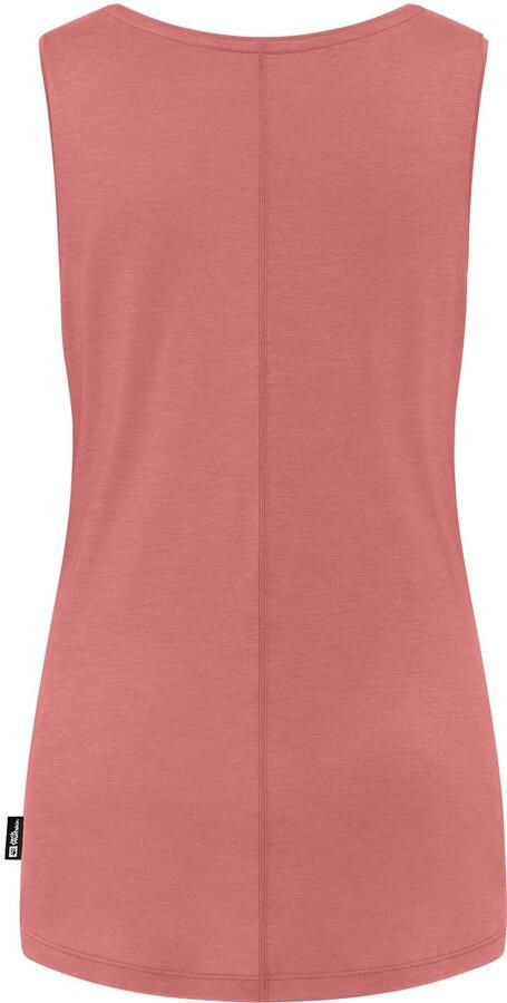 Jack Wolfskin Travel Top Women Functioneel topje Dames XXL mineral red heather mineral red heather - Foto 3