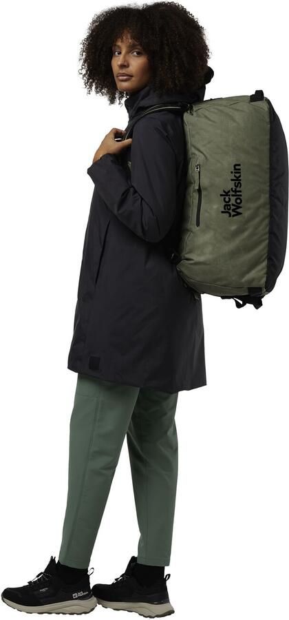 Jack Wolfskin Traveltopia Duffle 45 Sport- en reisrugzak One Size dusty olive dusty olive - Foto 7
